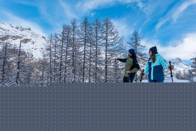 Schneeschuhwanderung in Tignes